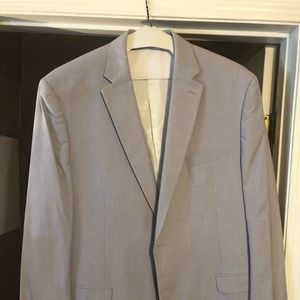 Chaps suit jacket light blue 48L